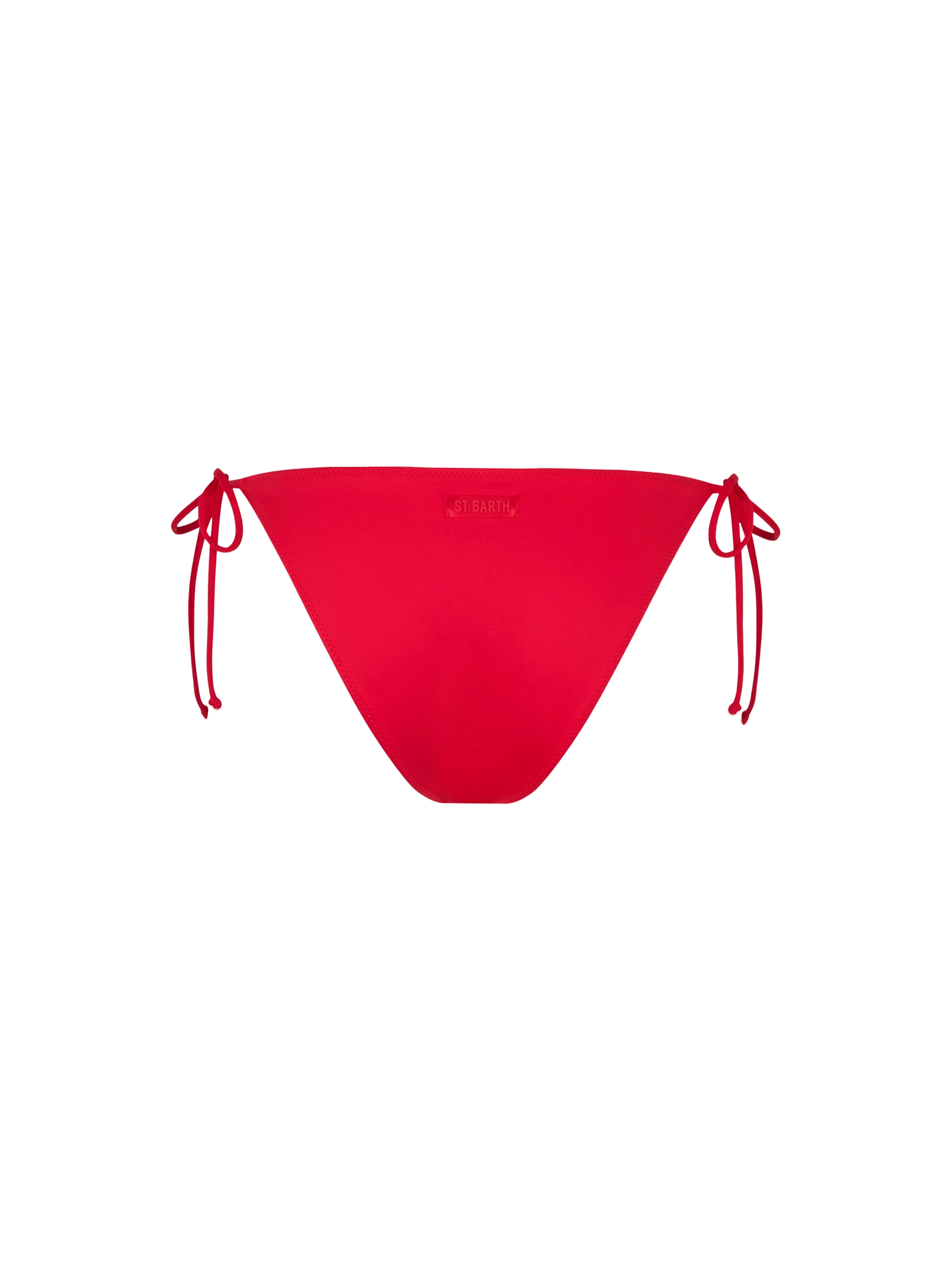 Woman red classic swim briefs Virgo - MC2 Saint Barth