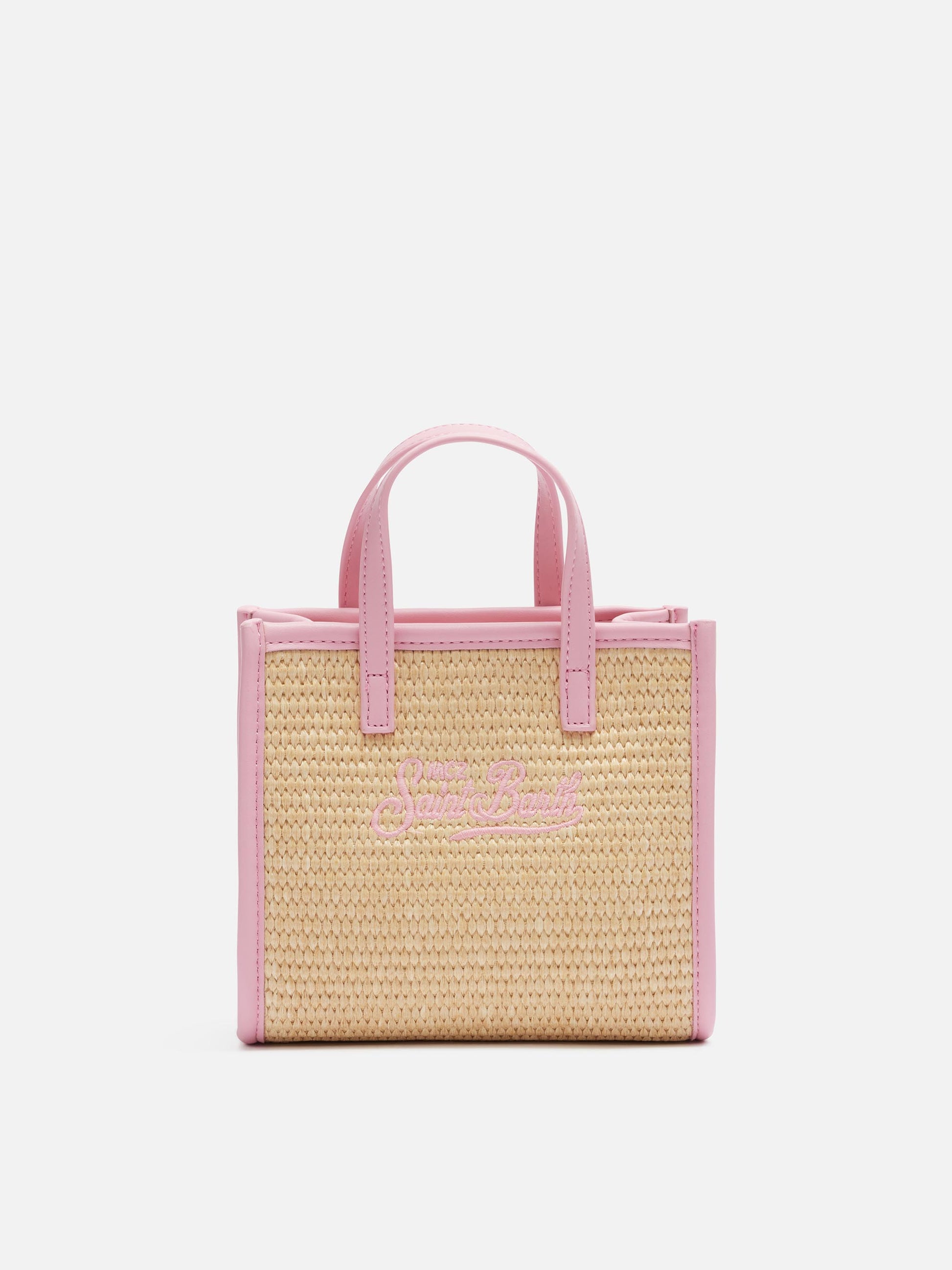 Beige Vivian Mini Straw handbag - MC2 Saint Barth