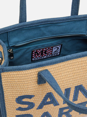 Beige Vivian Midi Straw handbag - MC2 Saint Barth