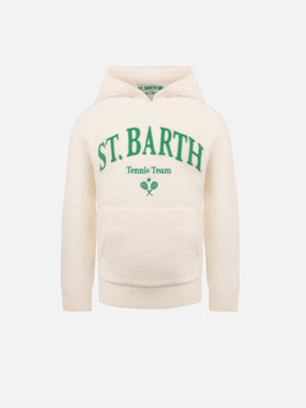 Boy knit sweatshirt Wood - MC2 Saint Barth