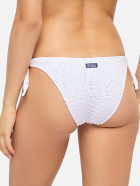 Yali slip mare classico in pizzo Sangallo nero