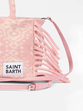 Colette blanket handbag with bandanna print - MC2 Saint Barth