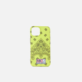 Cover for iPhone 13 / 14 with bandanna print - MC2 Saint Barth