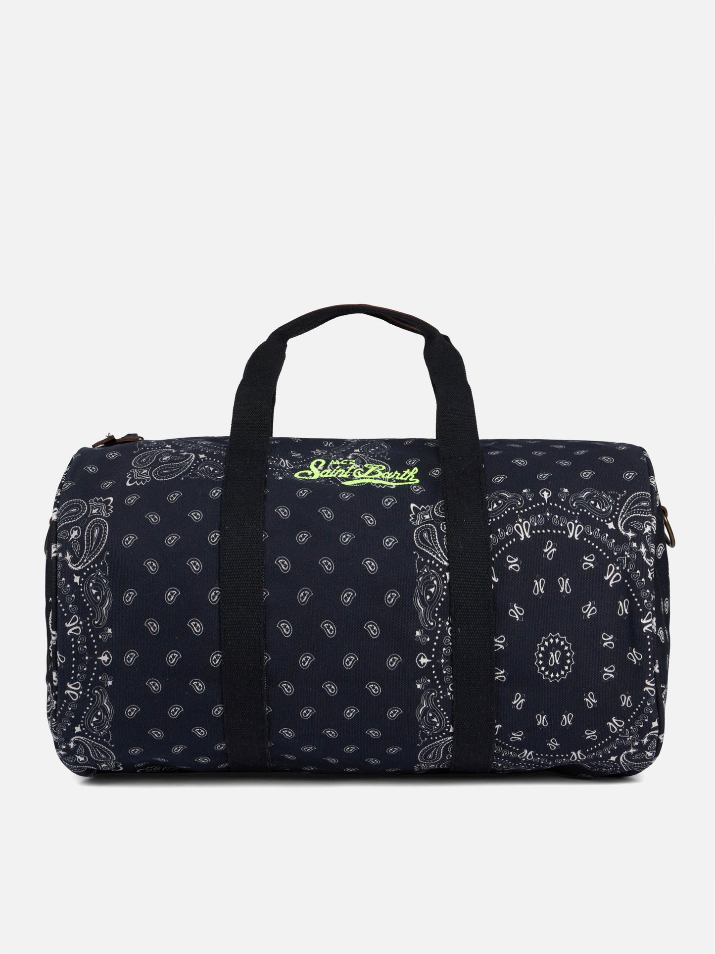 Reisetasche mit schwarzem Bandana-Aufdruck