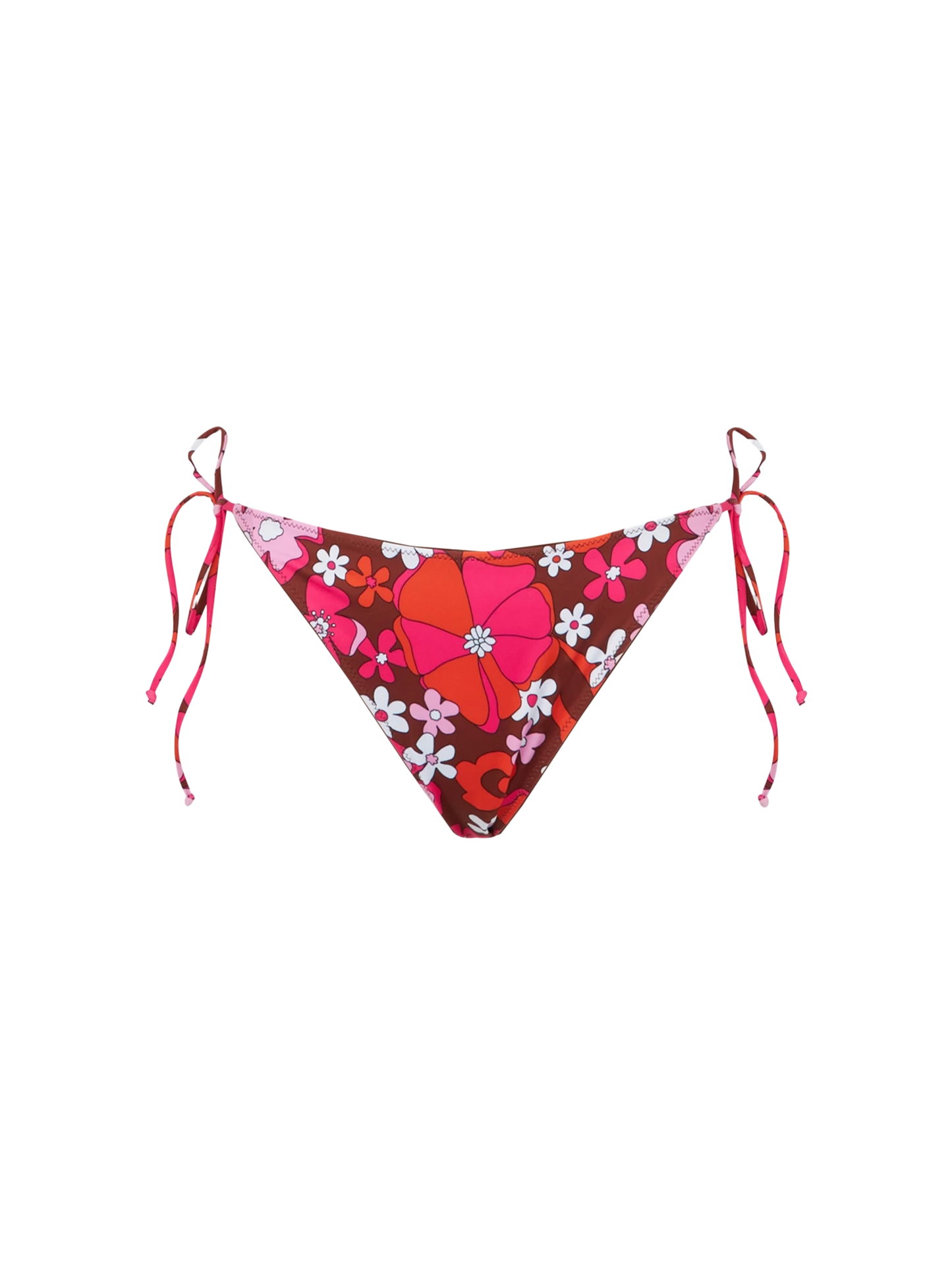 Damen-Badehose mit Blumenprint