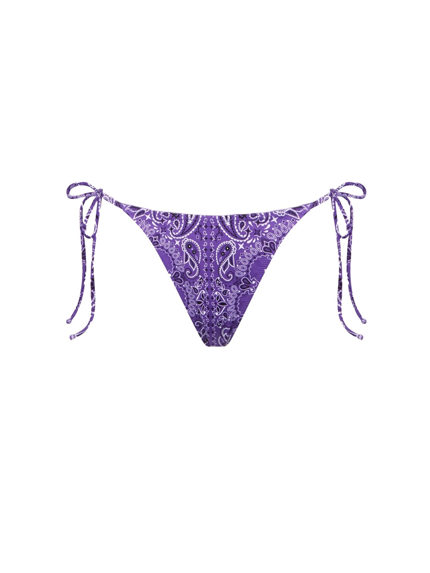 Freche Damen-Badehose mit Bandana-Print