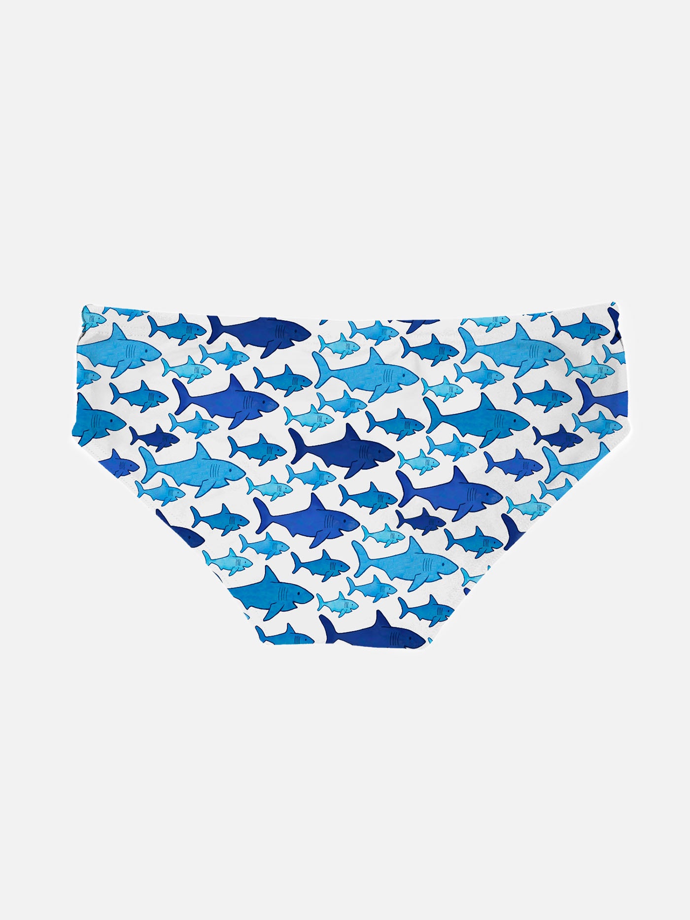 Multi shark print boy swim briefs - MC2 Saint Barth