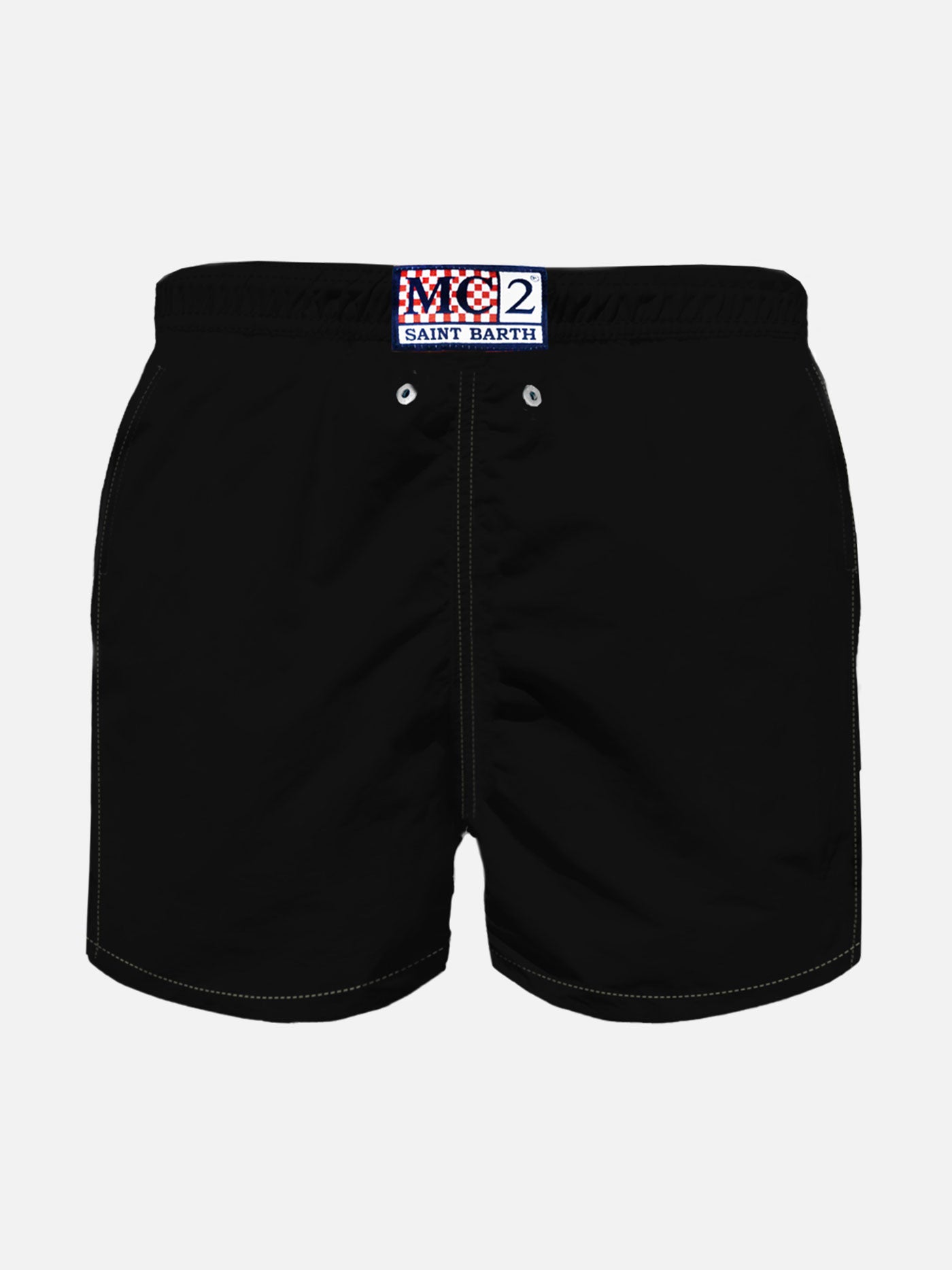 Boy swim shorts with Devil Bart patch | THE SIMPSON SPECIAL EDITION - MC2 Saint Barth