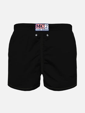 Boy swim shorts with Devil Bart patch | THE SIMPSON SPECIAL EDITION - MC2 Saint Barth