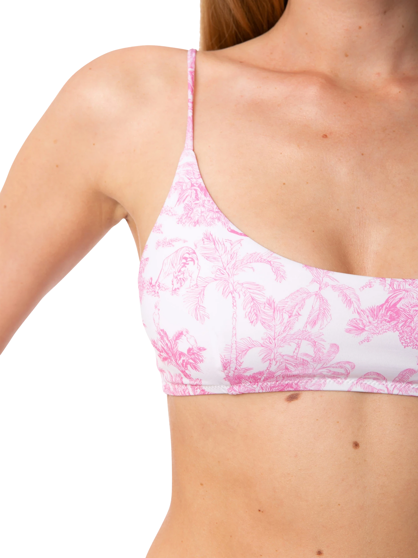 Woman bralette swimsuit with jungle print - MC2 Saint Barth