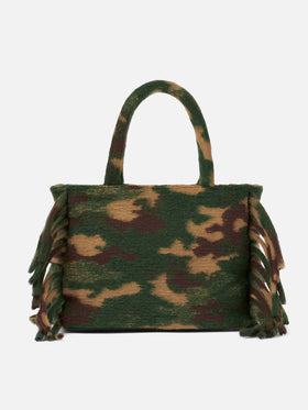 Colette blanket handbag with camouflage print - MC2 Saint Barth