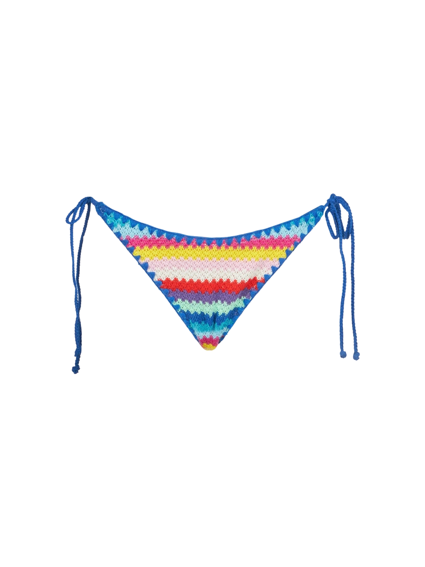 Häkel-Badehose für Damen mit verstellbaren seitlichen Schnürsenkeln