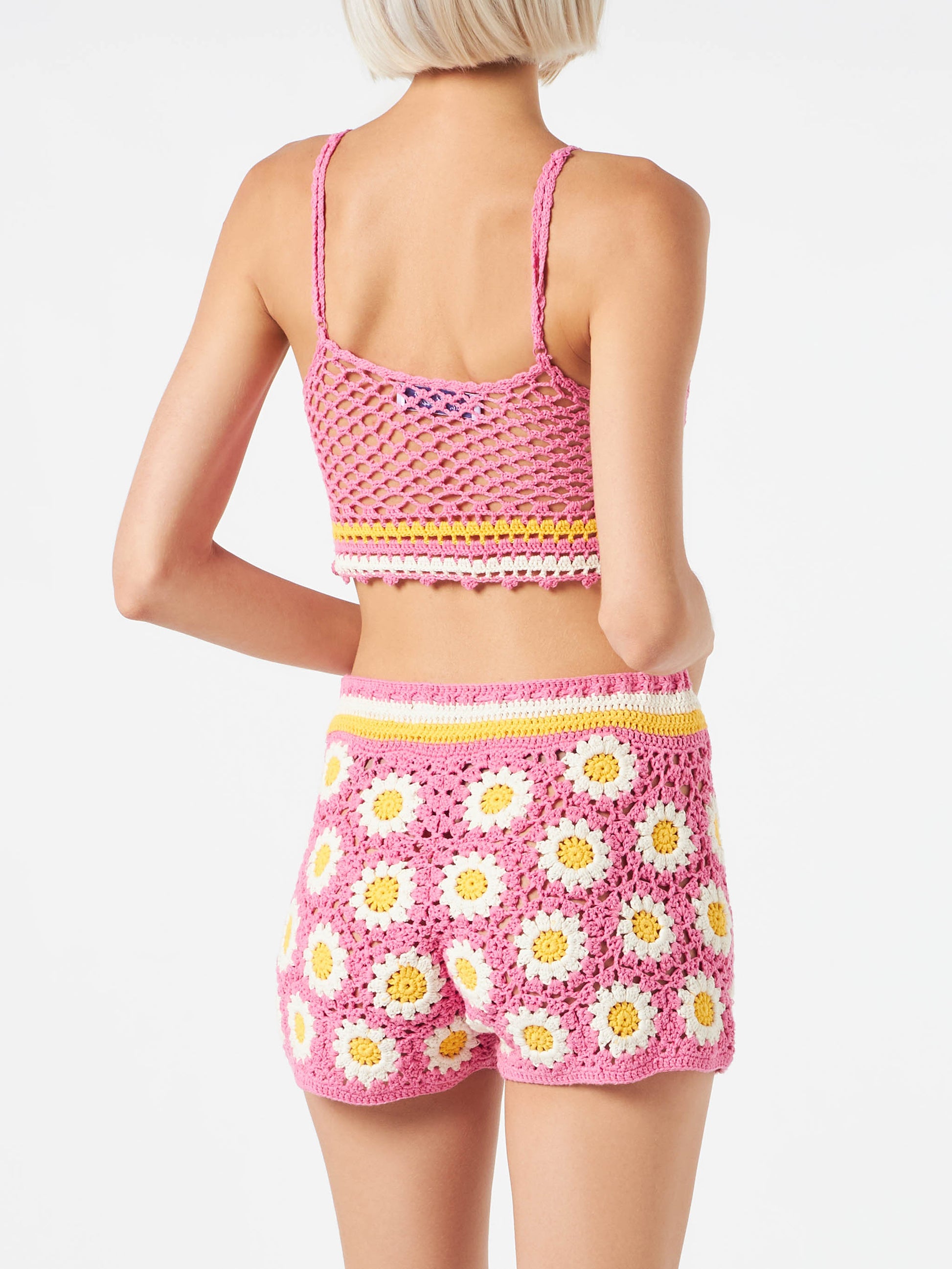 Daisy crochet top - MC2 Saint Barth
