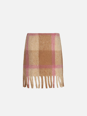 Girl skirt with fringes - MC2 Saint Barth