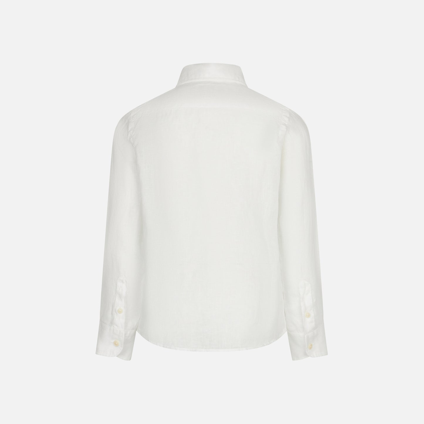 White linen kid shirt Agnes - MC2 Saint Barth
