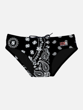 Man swim briefs foulard print - MC2 Saint Barth