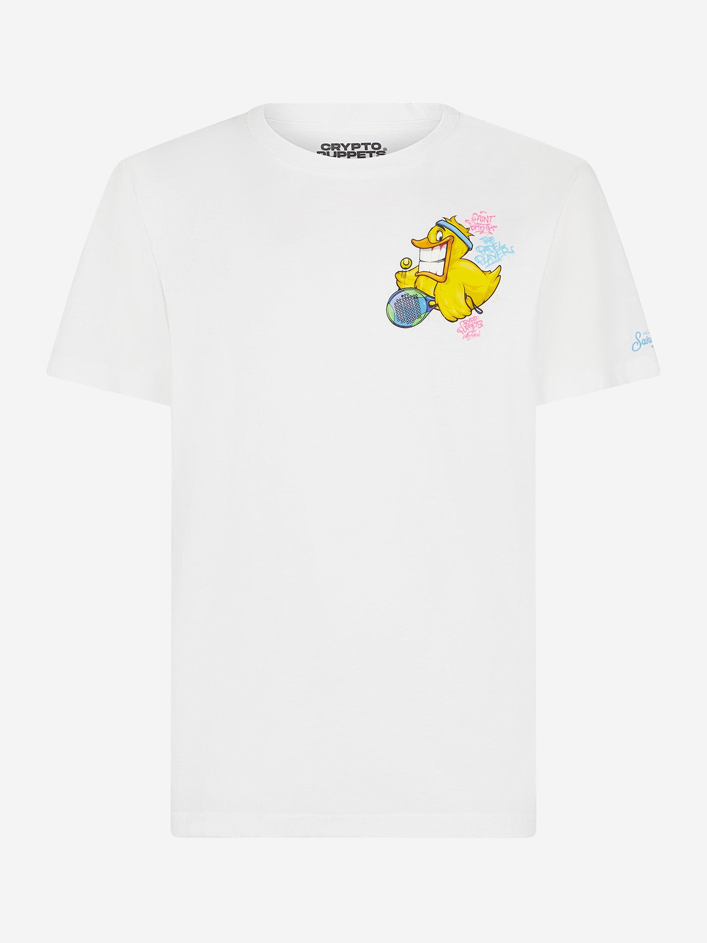 Herren-T-Shirt mit Krypto-Enten-Aufdruck | CRYPTO PUPPETS® SONDERAUSGABE