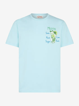 Man cotton t-shirt with Mojito embroidery - MC2 Saint Barth