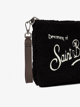 Umhängetasche aus Parisienne-Sherpa-Stoff