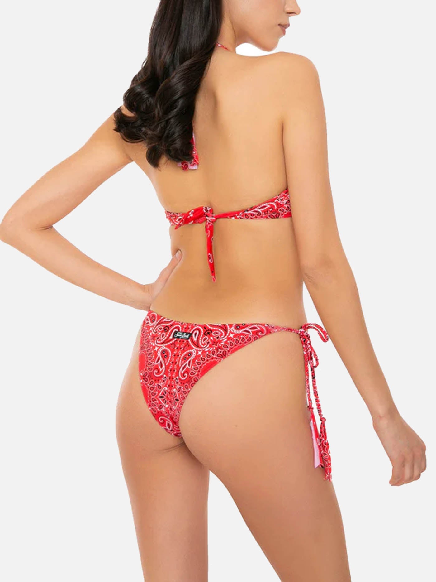 Red woman halter top bikini - MC2 Saint Barth