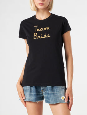 Woman cotton t-shirt with embroidery - MC2 Saint Barth