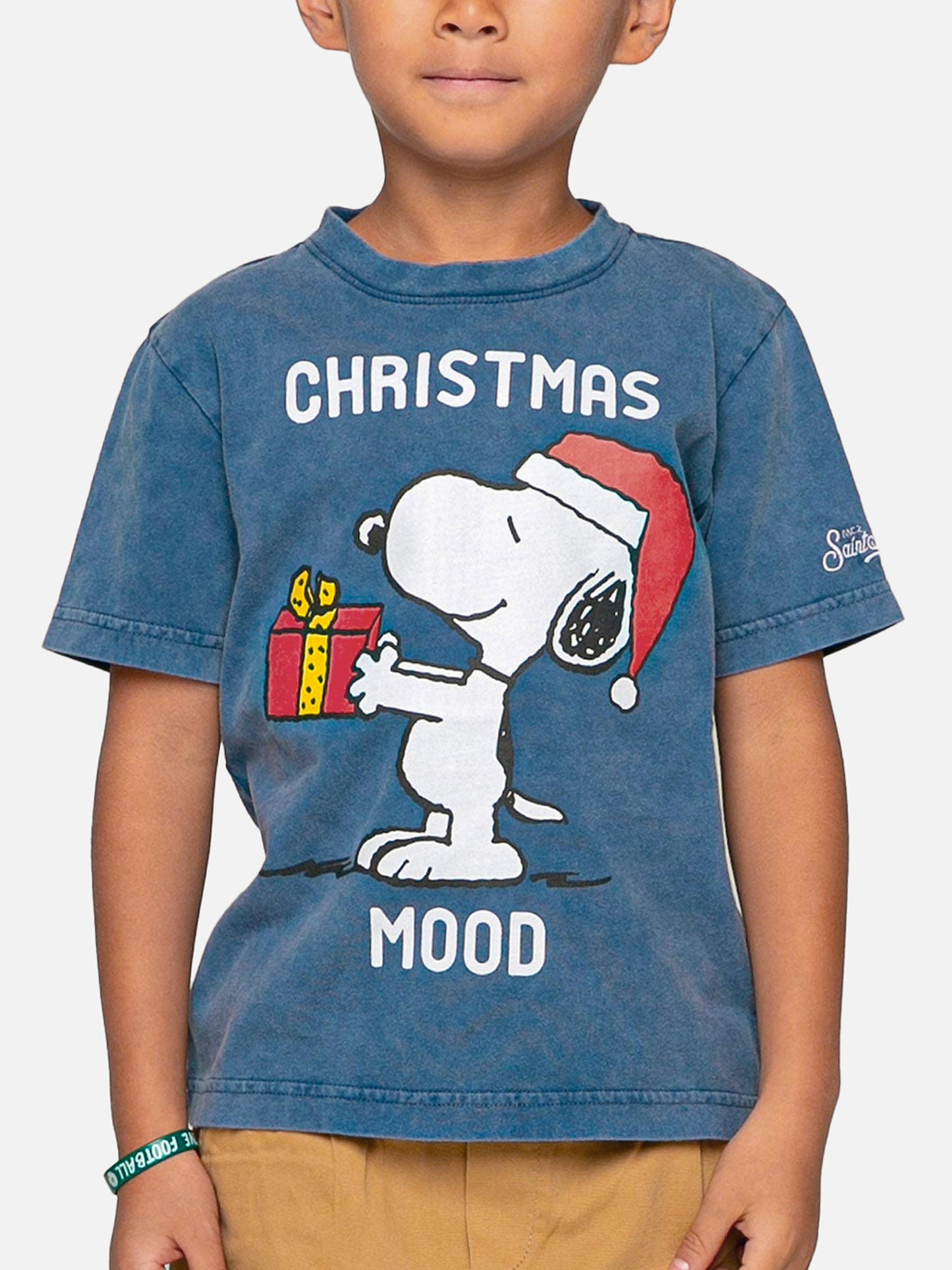 Jungen-T-Shirt mit Snoopy-Aufdruck Christmas Mood | Peanuts© Sonderausgabe