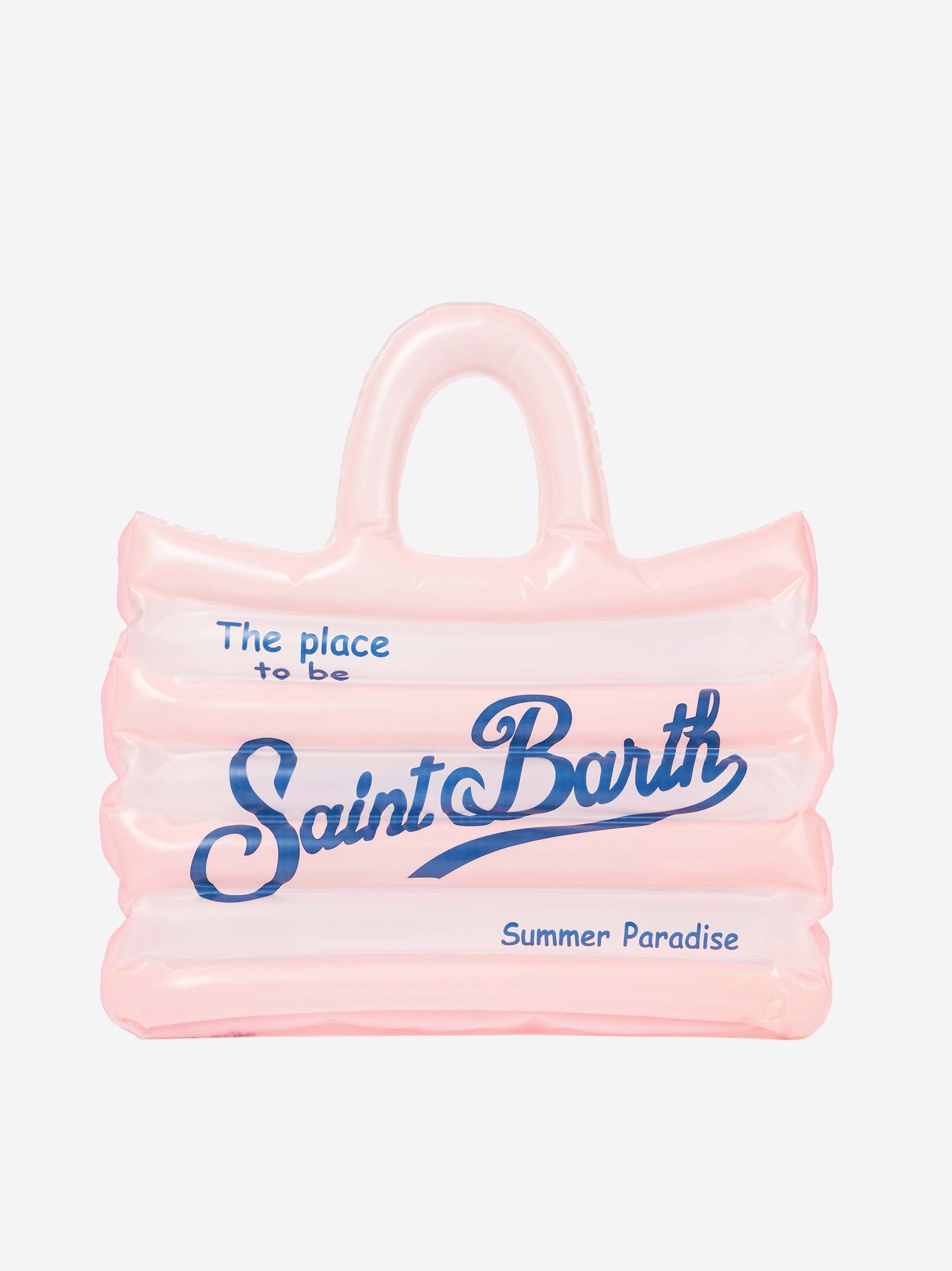 Vanity white and pink inflatable shoulder bag - MC2 Saint Barth