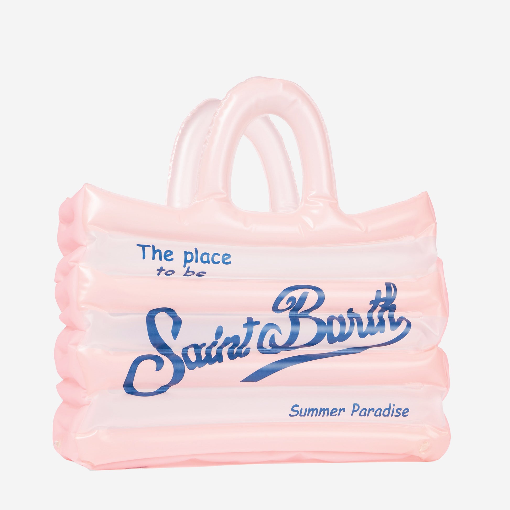 Vanity white and pink inflatable shoulder bag - MC2 Saint Barth