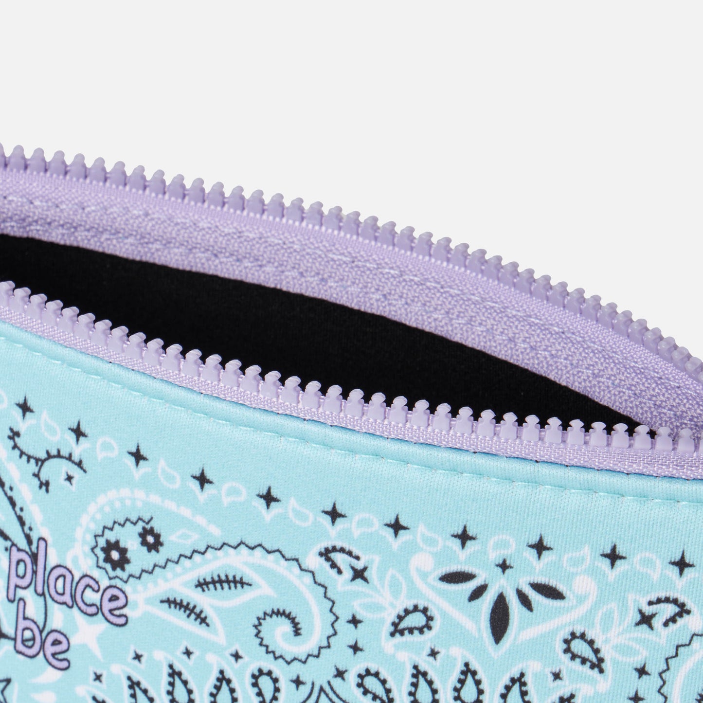 Aline wassergrüne Scuba-Pochette