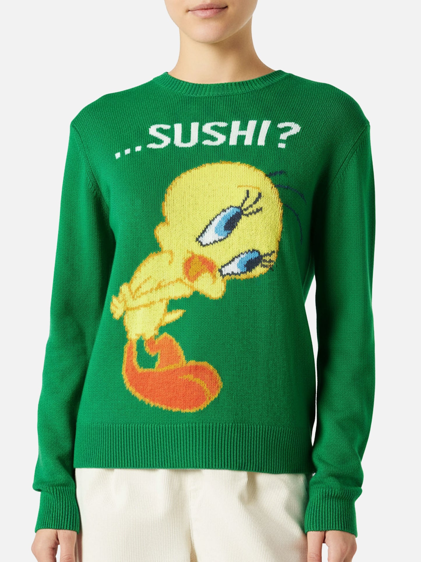 Damenpullover mit Tweety-Print | WARNER BROS SONDERAUSGABE