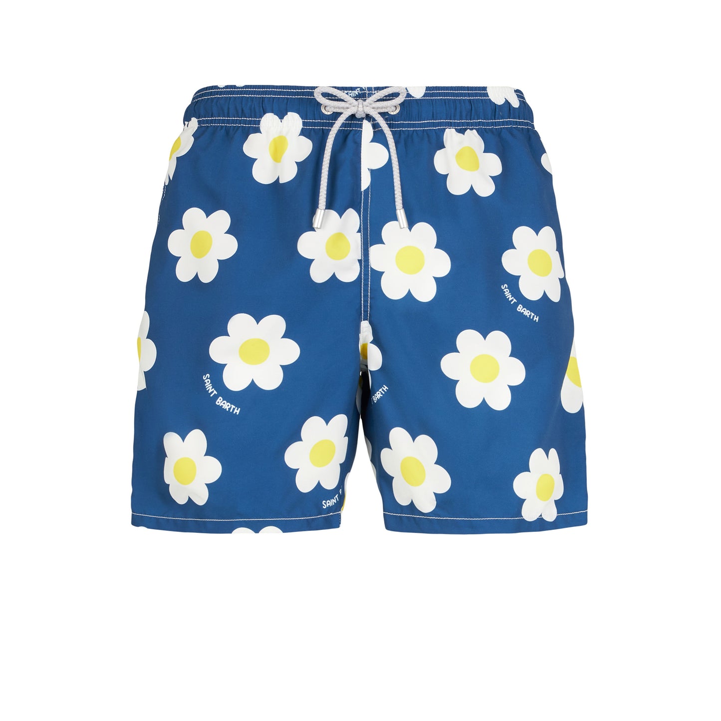 Man classic swim shorts with daisy print - MC2 Saint Barth