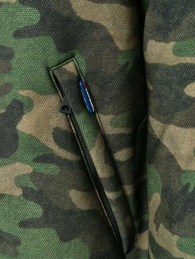 Man mid-weight camouflage bomber jacket Traveler - MC2 Saint Barth