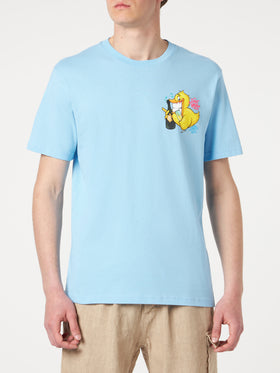 Man t-shirt with ducky print | CRYPTO PUPPETS® SPECIAL EDITION - MC2 Saint Barth