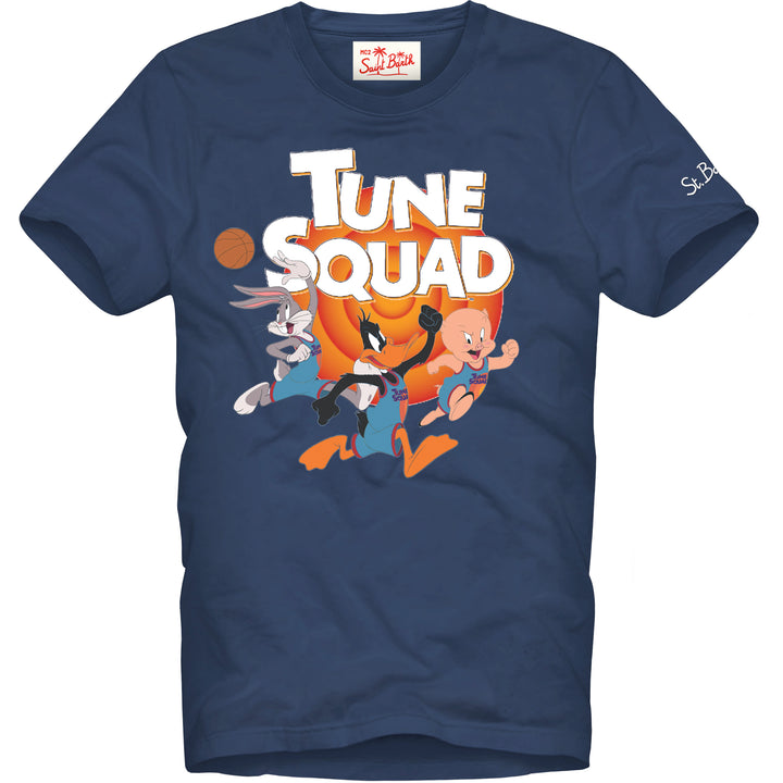 T-shirt bambino in cotone con stampa squadra Tune | TUNE SQUAD EDIZIONE SPECIALE