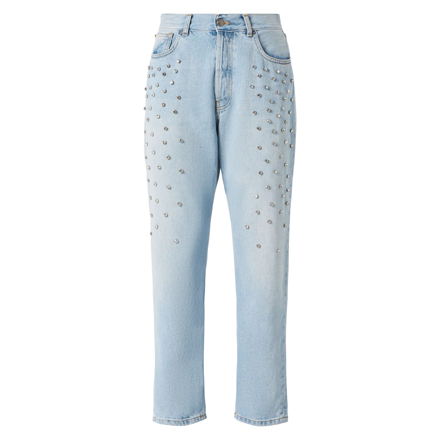 Woman jeans with rhinestones - MC2 Saint Barth