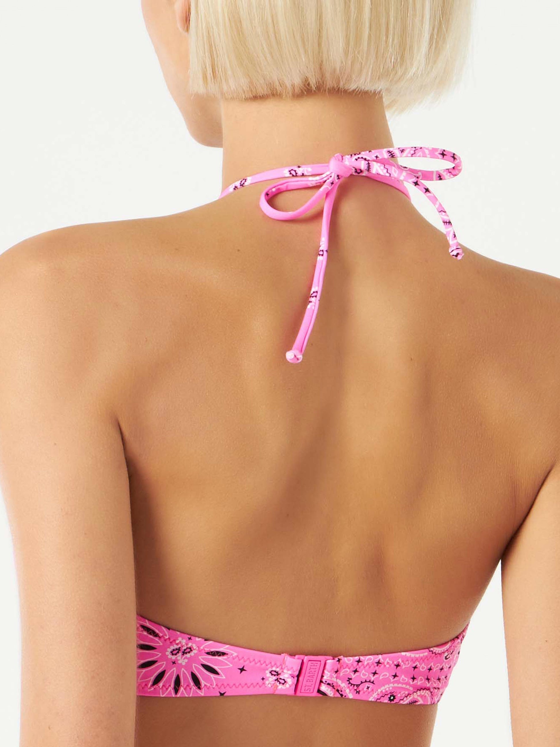 Bandanna bandeau top - MC2 Saint Barth
