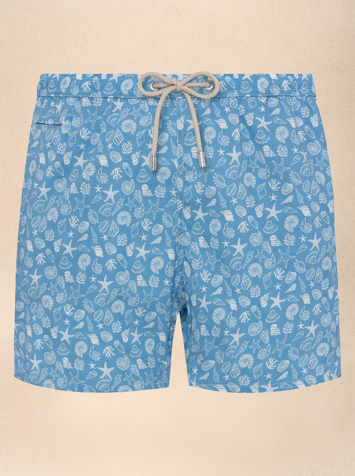 Classic print swim shorts - man