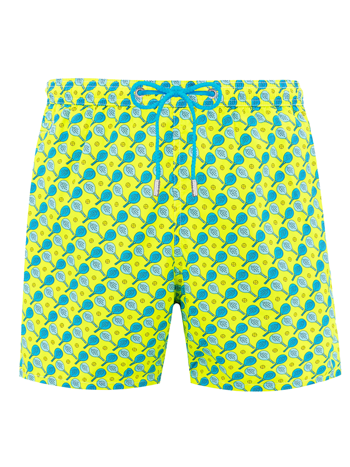Man lightweight fabric swim-shorts Lighting Micro Fantasy with padel print