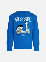 Maglia da bambino girocollo con stampa Vespa | EDIZIONE SPECIALE VESPA®