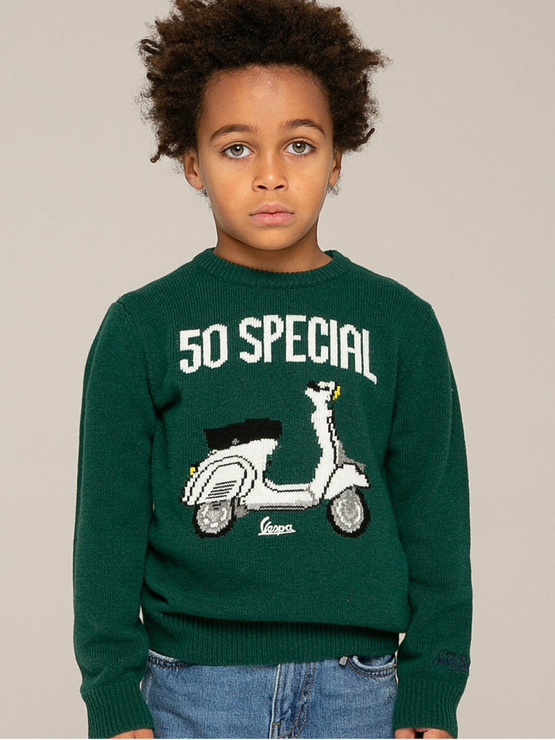 Maglia da bambino con stampa Vespa 50 Special | Vespa© Edizione Speciale