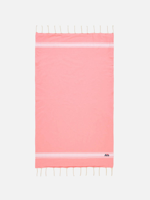 Pink fluo cotton towel