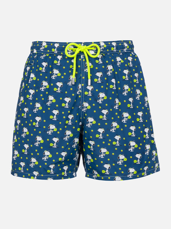 Herren-Badeshorts aus leichtem Stoff Lighting Micro Fantasy mit Snoopy-Padel-Aufdruck | SNOOPY PEANUTS™ SONDEREDITION