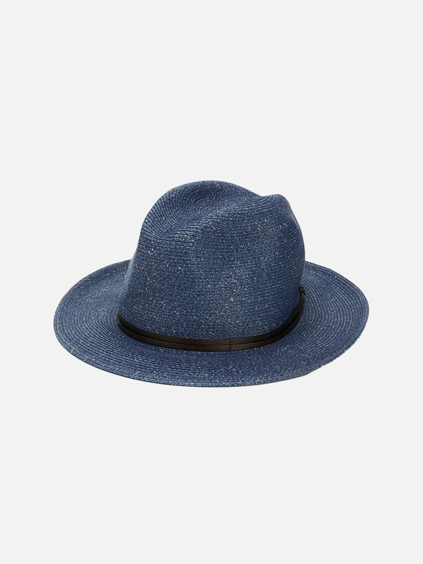 Blue jeans paper hat