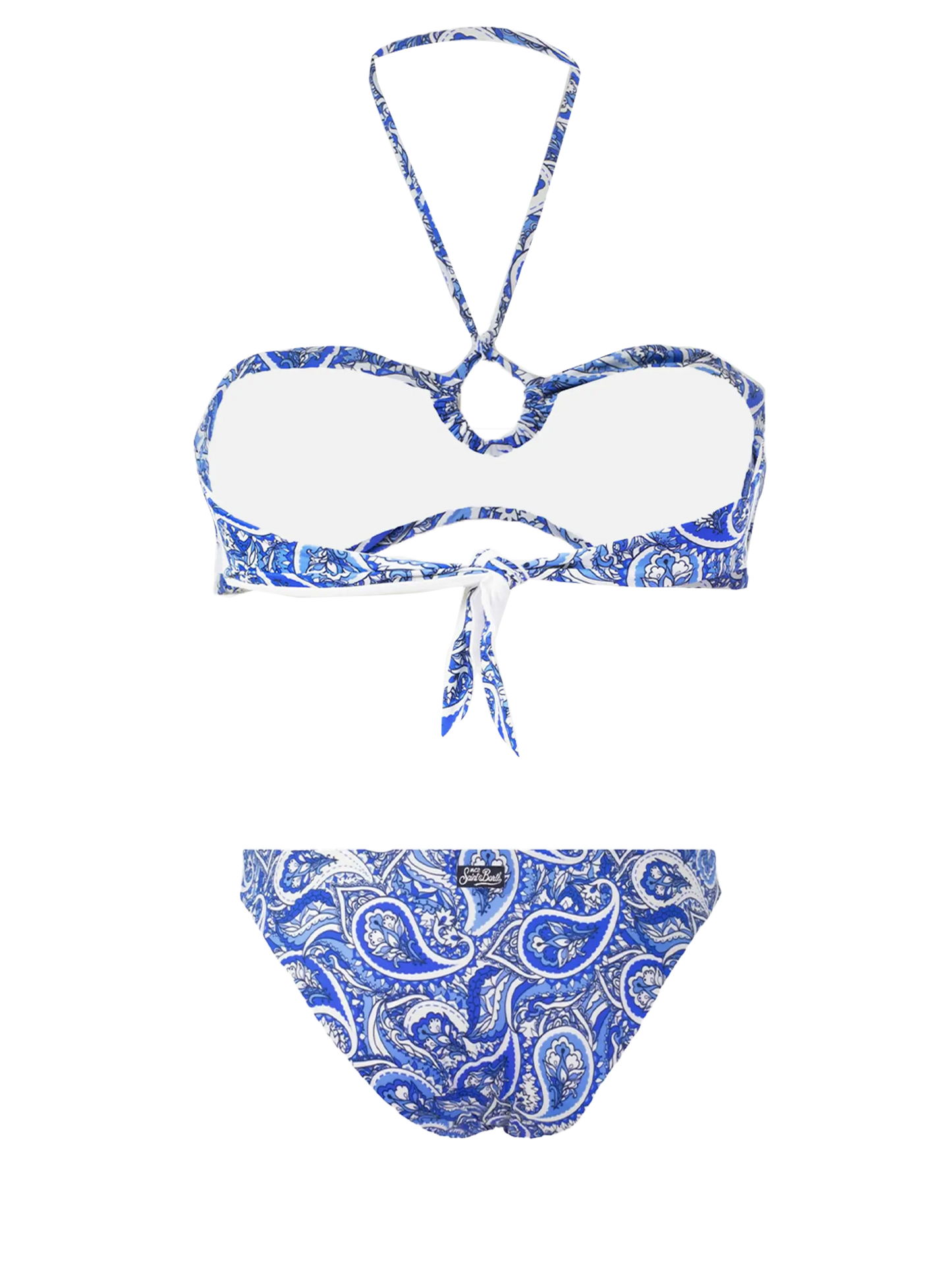 Bandeau-Bikini-Kopftuch-Print