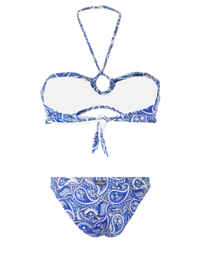 Bandeau-Bikini-Kopftuch-Print