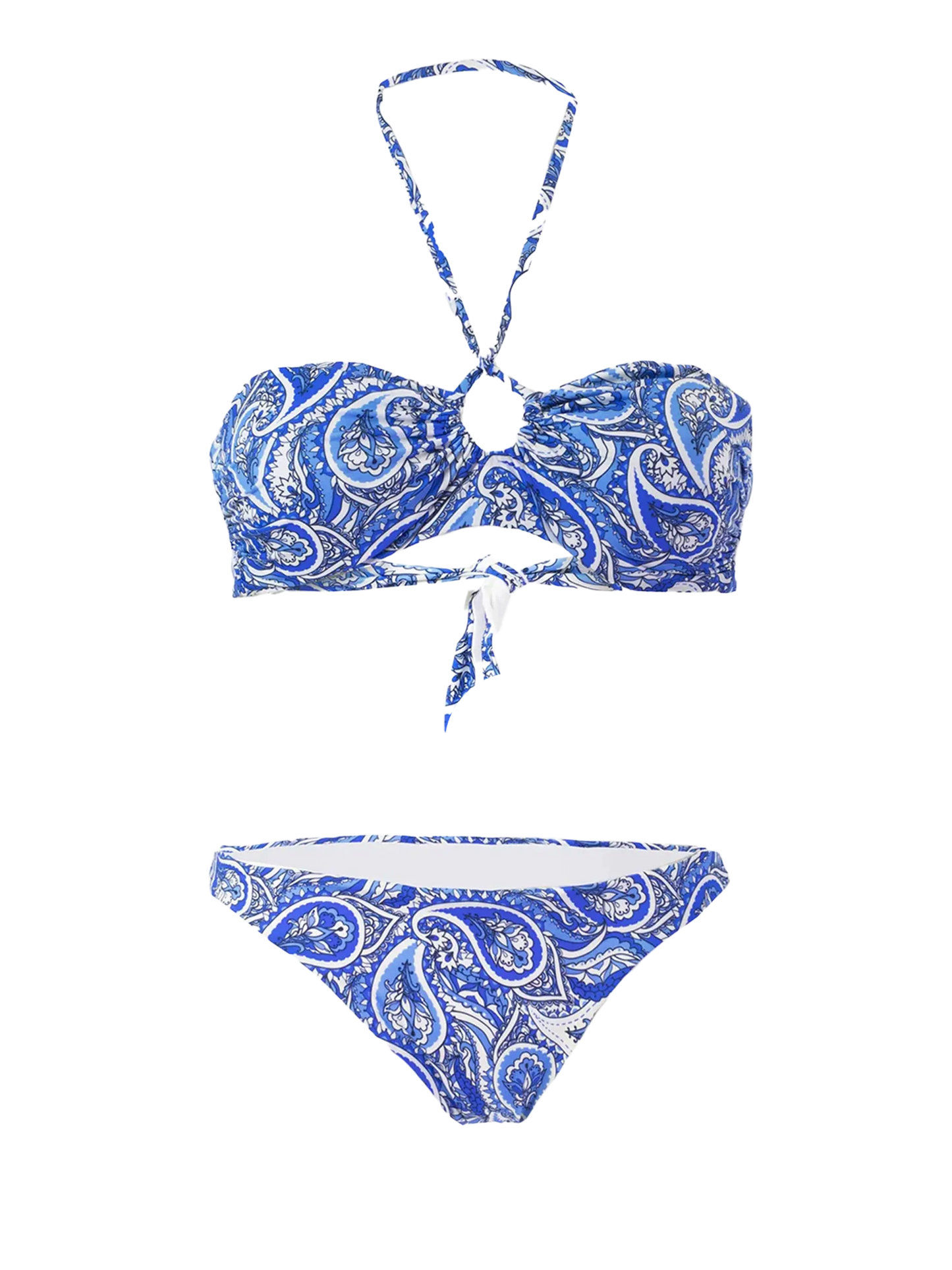 Bandeau-Bikini-Kopftuch-Print