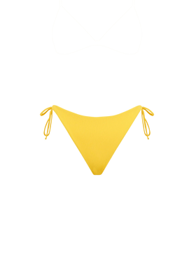 Yellow ribbed swim briefs - MC2 Saint Barth