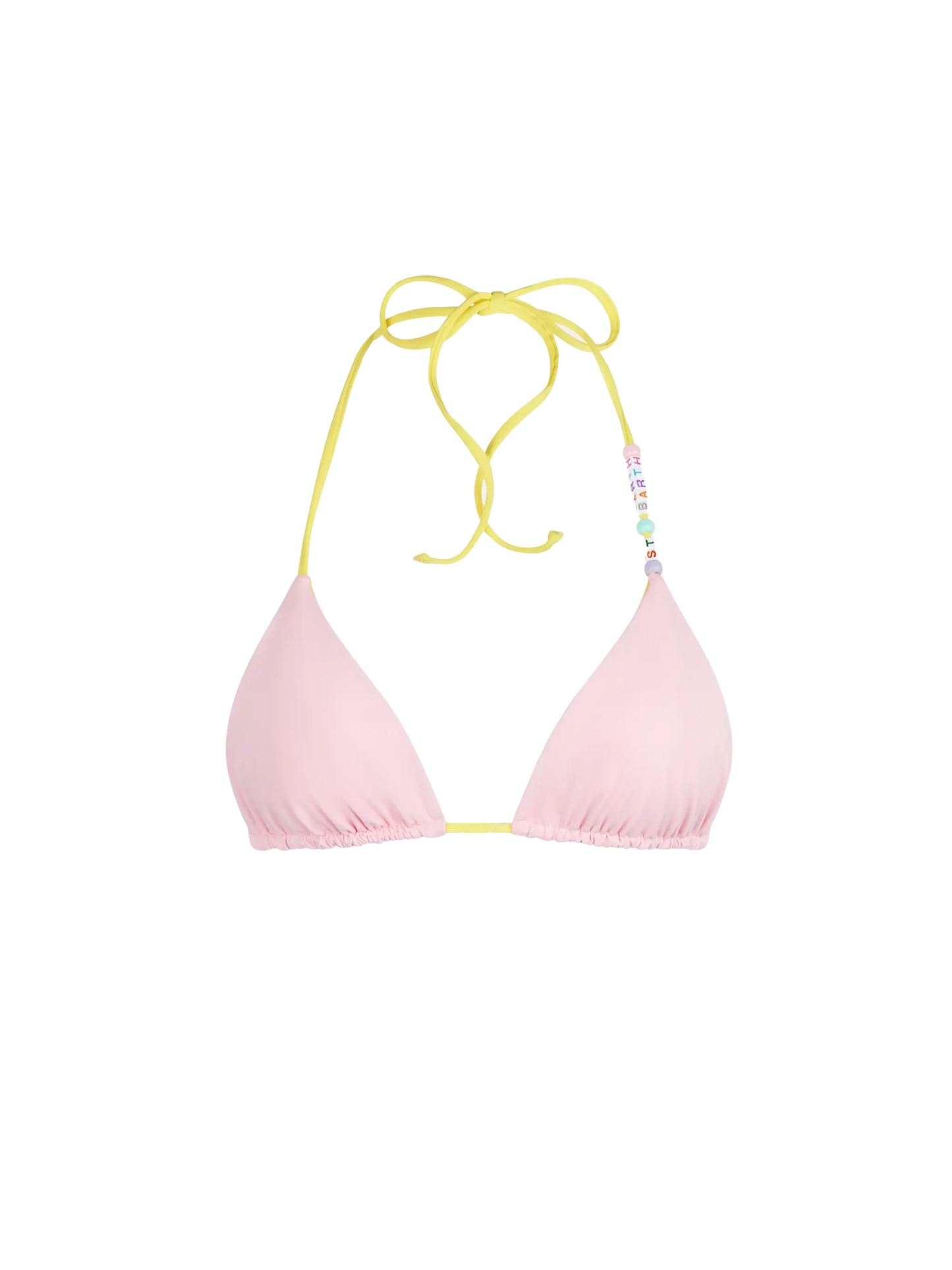 Double face pastel color  triangle top
