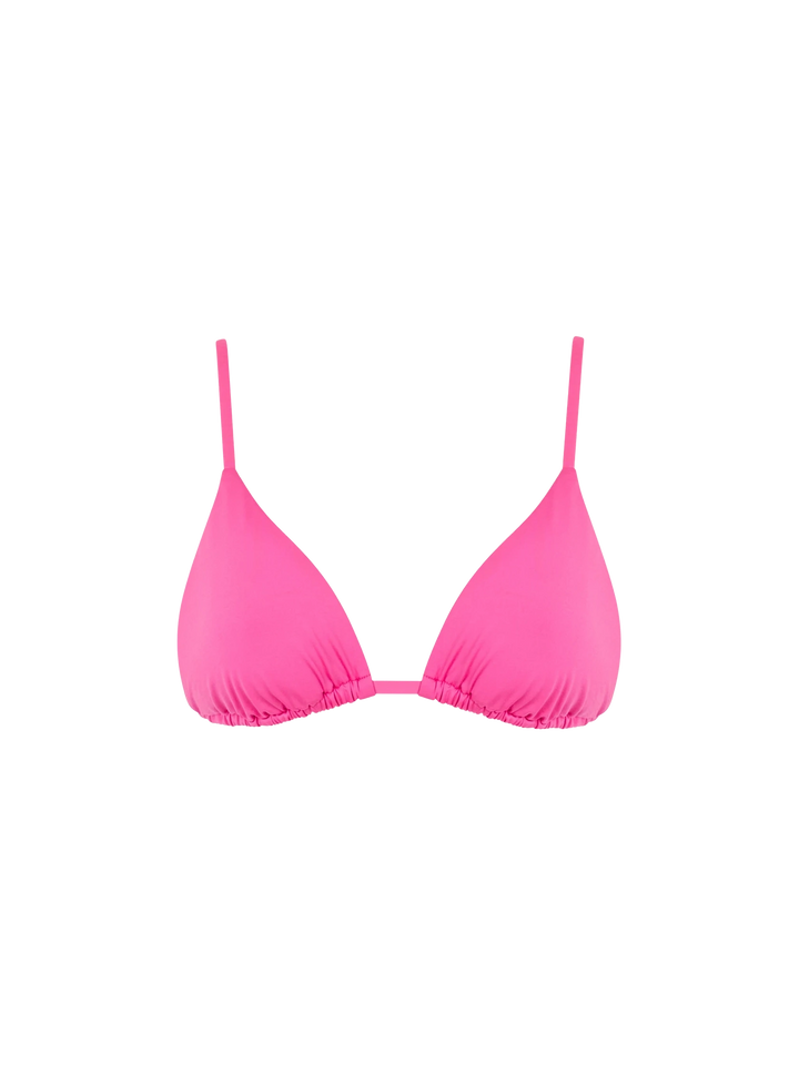 Woman fucsia triangle top - MC2 Saint Barth