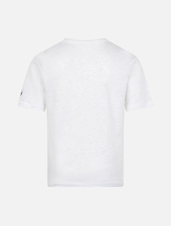 Kid off-white linen jersey t-shirt Alex